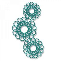 17 - 661683 Cutter Thinlits - TAIE SI EMBOSEAZA - Doily Mask - Sizzix