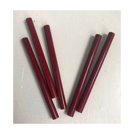 MSH762GRE - Baton de ceara rotund pentru sigiliu - 9.8 cm x 0.7 mm - red