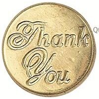 MSH737TNK - Sigiliu pentru ceara - 1,7 cm - thank you