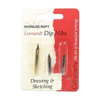 MDP3D - Set 3 penite caligrafie - Drawing & Sketching - Leonardt