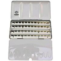 74948 Cutie metalica goala pentru 48 acuarele pastila - Schmincke