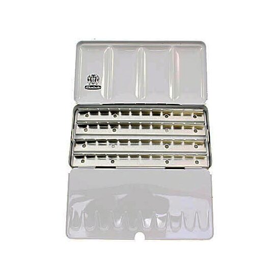 74948 Cutie metalica goala pentru 48 acuarele pastila - Schmincke