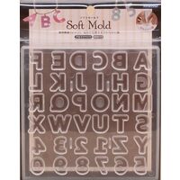 Mulaj silicon flexibil - Soft Mold - Matrita alfabet - Padico - ML117