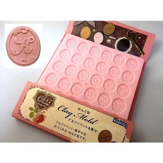 ML098 - Mulaj din plastic rezistent - Clay Mold Alfabet - Matrita - Padico