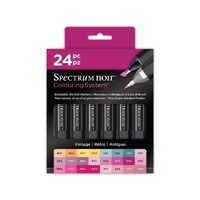 SPECN-VINTAGE24 Set 24 markere VINTAGE Spectrum Noir - Crafters Companion