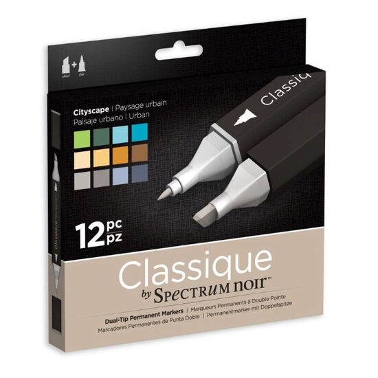 SPECN-CS12-CIT Set 12 markere Spectrum CITYSCAPE - Crafters Companion