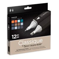 SPECN-CS12-IND Set 12 markere Spectrum Classigue INDUSTRIAL - Crafters Companion