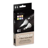 SPECN-CS6-TIN Set 6 markere Spectrum Classique TINTS - Crafters Companion