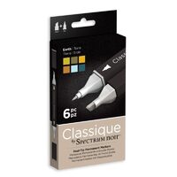 SPECN-CS6-EAR Set 6 markere Spectrum Classique EARTH - Crafters Companion