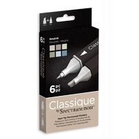 SPECN-CS6-NEU Set 6 markere Spectrum Classique NEUTRAL - Crafters Companion