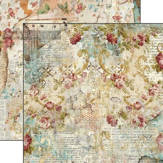 SBB520 - Hartie scrapbooking 31.2X30.3CM - Stamperia