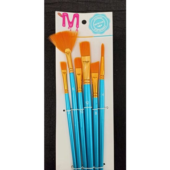 358025 - Set 6 pensule sintetice mixte - ANT-CH