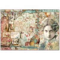 DFS387 - Hartie de orez 48x33cm - Stamperia