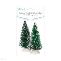 CEOZ-108 Set 2 braduti decorativi pentru Craciun - 8 cm - DP CRAFT