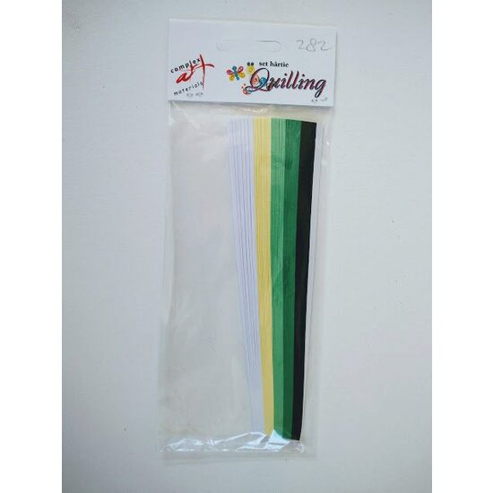 Hartie Quilling 18-5-300 5 nuante - Tonuri Verde