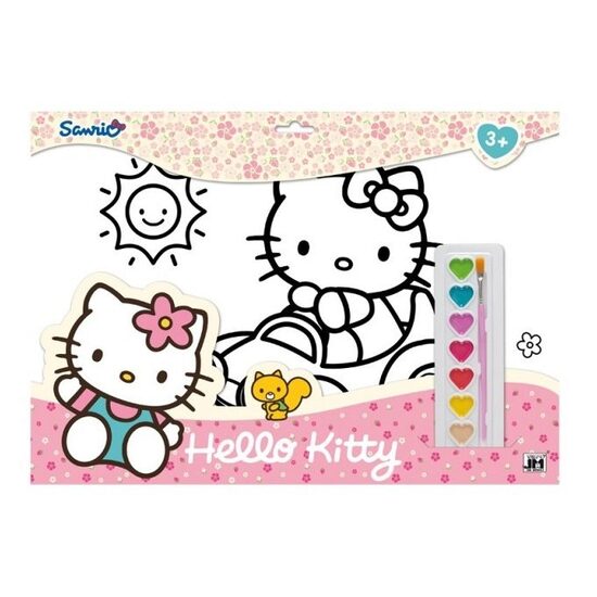 7022201 Set pentru colorat A3 Hello Kitty