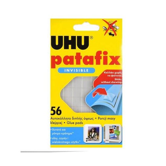771037 UHU Patafix Invisible bl. 37155