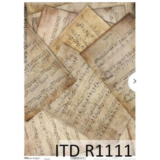 R1111 - Hartie orez A4, 25 - 30gr - ITD