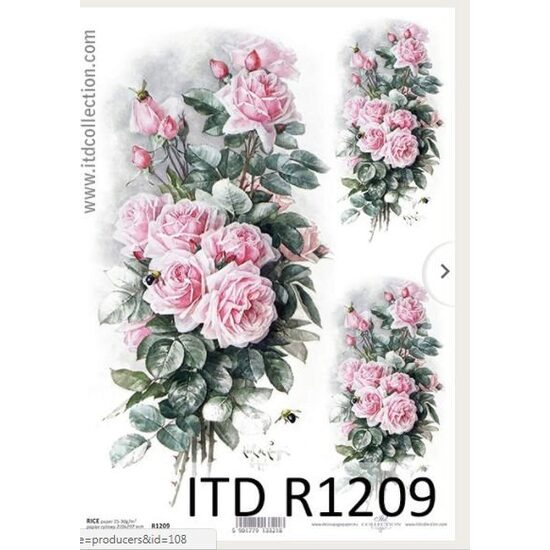 R1209 - Hartie orez A4, 25 - 30gr - ITD