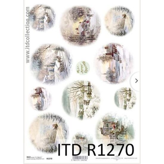 R1270 - Hartie orez A4, 25 - 30gr - ITD