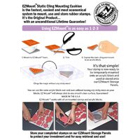 EZMOUNT Coala bureteta, adeziva pentru stampilele din cauciuc 21.5x27.9 cm - Crafters Companion