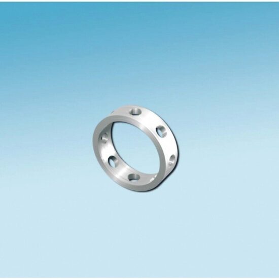 8025-21 Accesorii bijuterii - cadru forma cerc, 4 buc/set, diametru 10 mm - Fimo