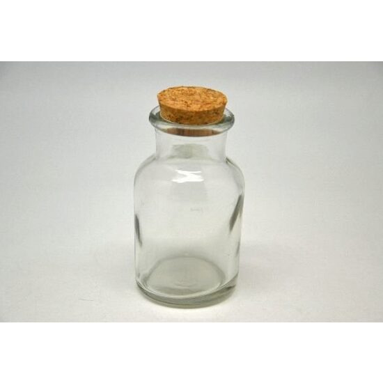 357832 - Mini sticluta cu dop pluta - 4.3cm x 7.5cm. h . ANT-CH