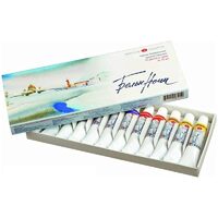 1941091 Set 12 x 10ml acuarele rusesti extra-fine la tub - White Nights