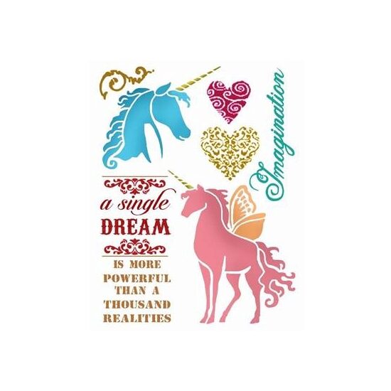 KSD289 - Sablon 20x15cm - Stamperia