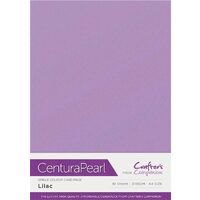 CP10-LILAC Set 10 coli perlate A4, 310 gr - LILAC - Crafters Companion