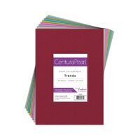 CP-TREND-A4 Set 40 coli A4, 310 gr, Centura Metallic - Precious Metals - Crafters Companion