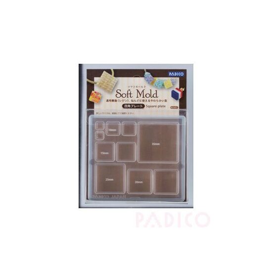 ML051 Mulaj silicon flexibil Patrate - Soft Mould - Padico