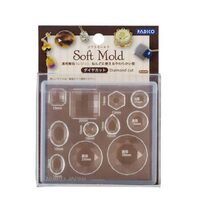 ML049 Mulaj silicon flexibil Diamante taiate - Soft Mould - Padico