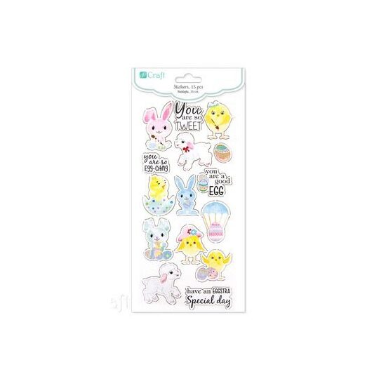 DPNK-039 - Set 15 stickere decorative - Paste - DP CRAFT