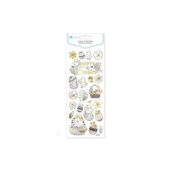 DPNK-053 - Set 21 stickere decorative - Paste - DP CRAFT