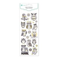 DPNK-056 - Set 20 stickere decorative - Bufnite - DP CRAFT