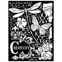 KSTD030 - Sablon 20x25x0.2mm gosime - Stamperia