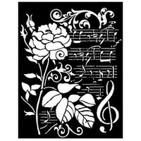 KSTD032 - Sablon 20x25x0.2mm gosime - Stamperia