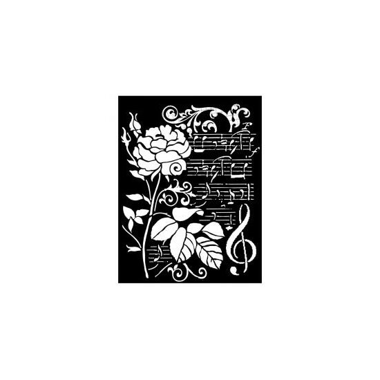 KSTD032 - Sablon 20x25x0.2mm gosime - Stamperia