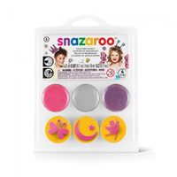 Kit face and body painting - kit pictura pe fata si corp - zane si fluturi - Snazaroo