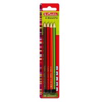 8670051 Set 4 creioane grafit H, HB, B, 2B - Herlitz