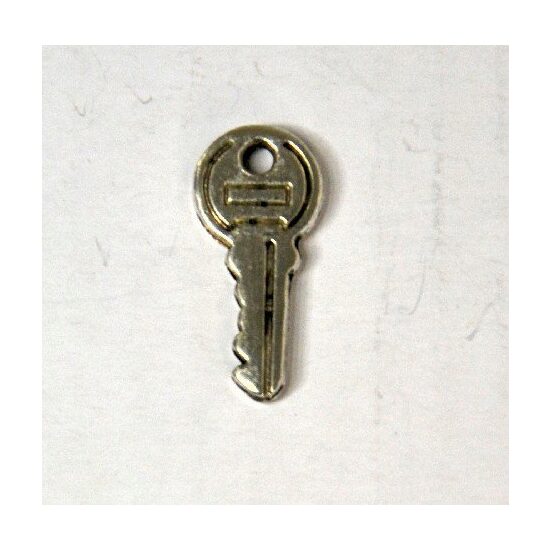 367250D - Charm argintiu cheie - aprox 1.8cm - ANT-CH