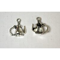 367219 - Charm metalic argintiu - ceainic - ANT-CH