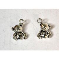 367264D - Charm metalic argintiu - ursulet - ANT-CH