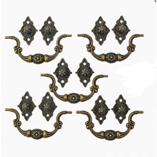 27507 - Set 5 manere minimobilier 90x39mm - Pentart