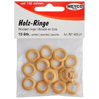 405-21 - Inelelemn natur lacuit, 16mm - 15buc - Meyco
