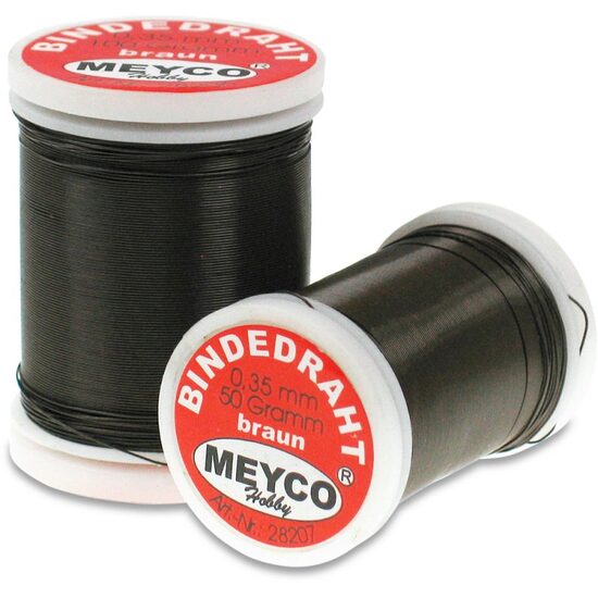 28206 - Bobina sarma maro, 0.35mm x 132m - Meyco