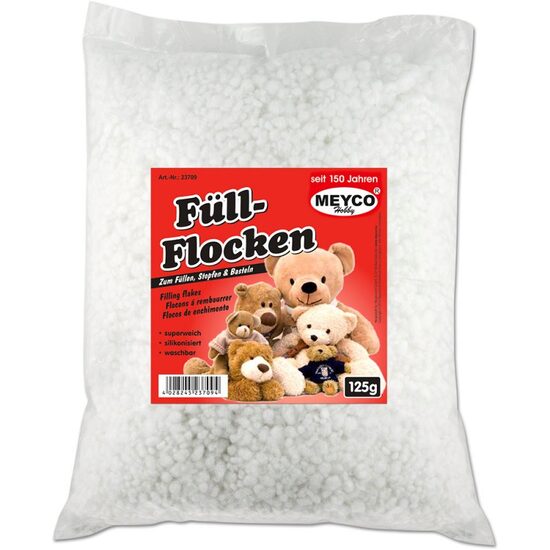 23709 - Fulgi sintetici albi pt. umplutura, 125gr - Meyco