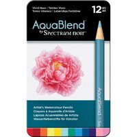 SPECAB-VIVID12 Set 12 creioane colorate AquaBlend - Vivid Hues - Crafters Companion