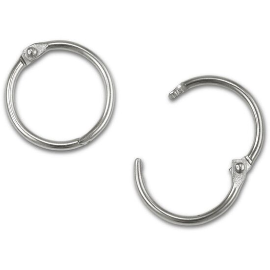 28436 - Set 5 inele argintii pt. legare, 26/31mm - Meyco